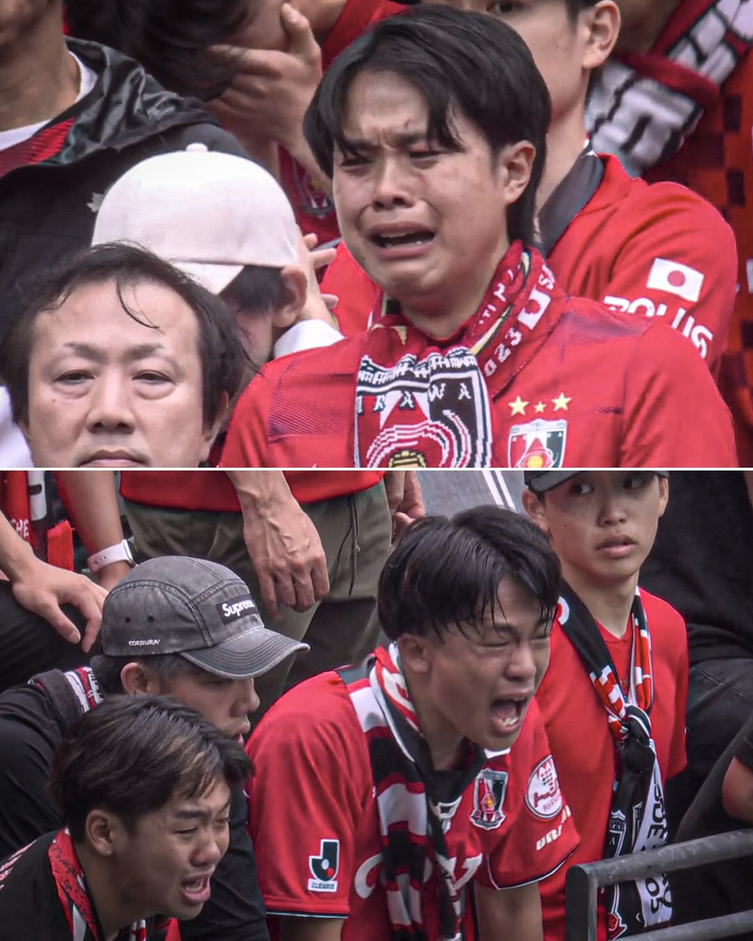 "팬도, 선수도 눈물 펑펑" 日 우라와, 인터밀란에 1-0→1-2 통한의…