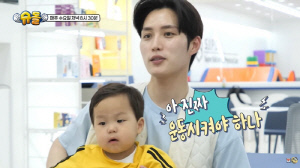 김준호, 자식 농사 성공했네...25개월 정우, 체육 영재 