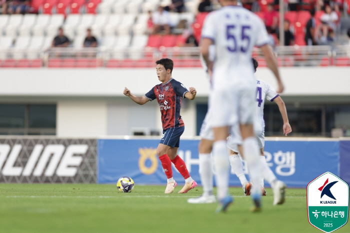 [현장리뷰]'이승원 결승골' 김천 상무 무섭다, FC안양 1-0 제압 '…