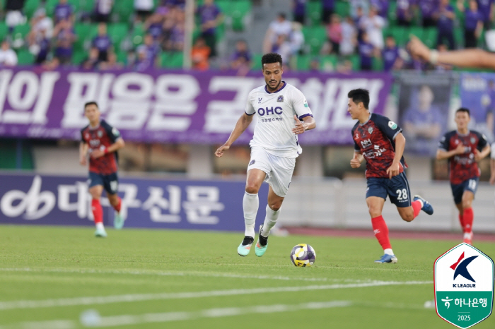 [현장리뷰]'이승원 결승골' 김천 상무 무섭다, FC안양 1-0 제압 '…
