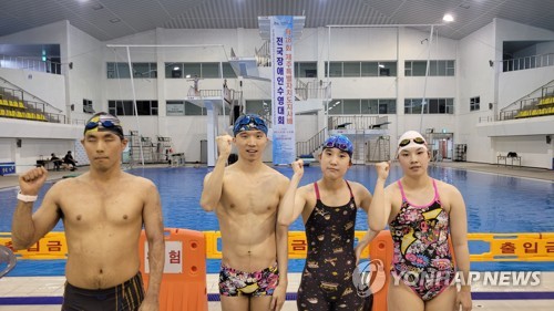 울산 북구청 장애인수영팀, 전국대회서 메달 7개 획득