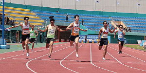 고승환, 육상 남자 200ｍ 20초45…한국기록에 0.05초 차