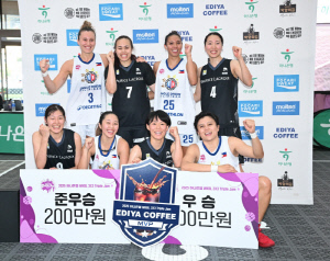 WKBL 3x3 트리플잼 2차 대회, 일본 모리스 라크로와 우승