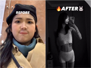 '96kg→41kg' 최준희, 역변의 아이콘…