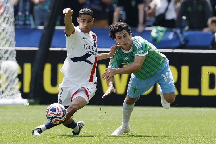 "이강인 결장→ATM, 2승1패 탈락 '충격'" PSG, 시애틀 2-0 …