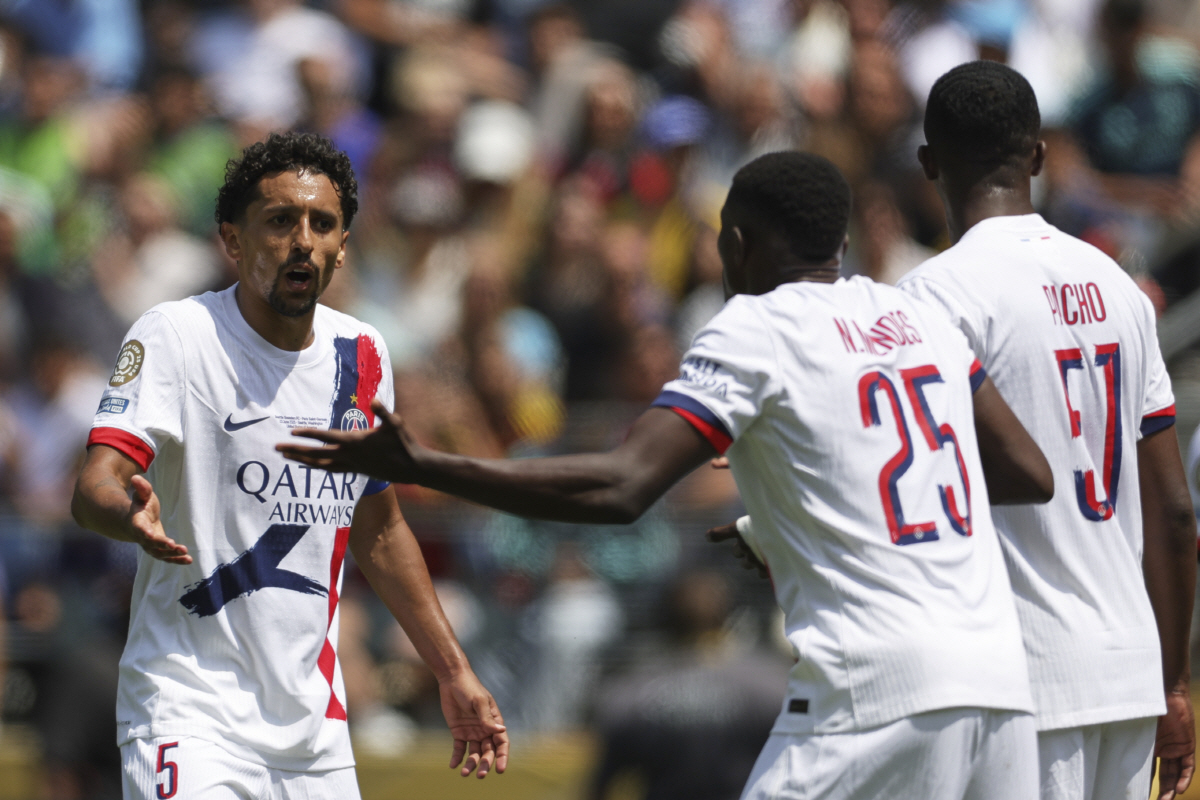 '나란히 결장' 이강인-김기희 코리안 더비 불발...PSG, 시애틀 2-…