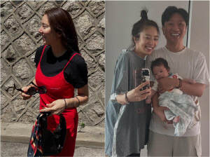 '이규혁♥' 손담비, 연예인모드 vs 육아모드, 180도 다른 극과극 일상