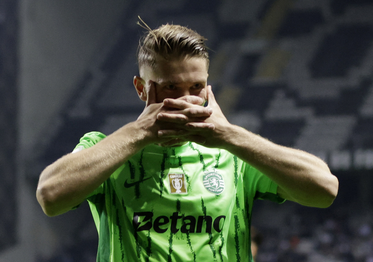 97골 괴물 골잡이, 아스널행 위한 배수진! 스포르팅 회장과 만나 "이적…