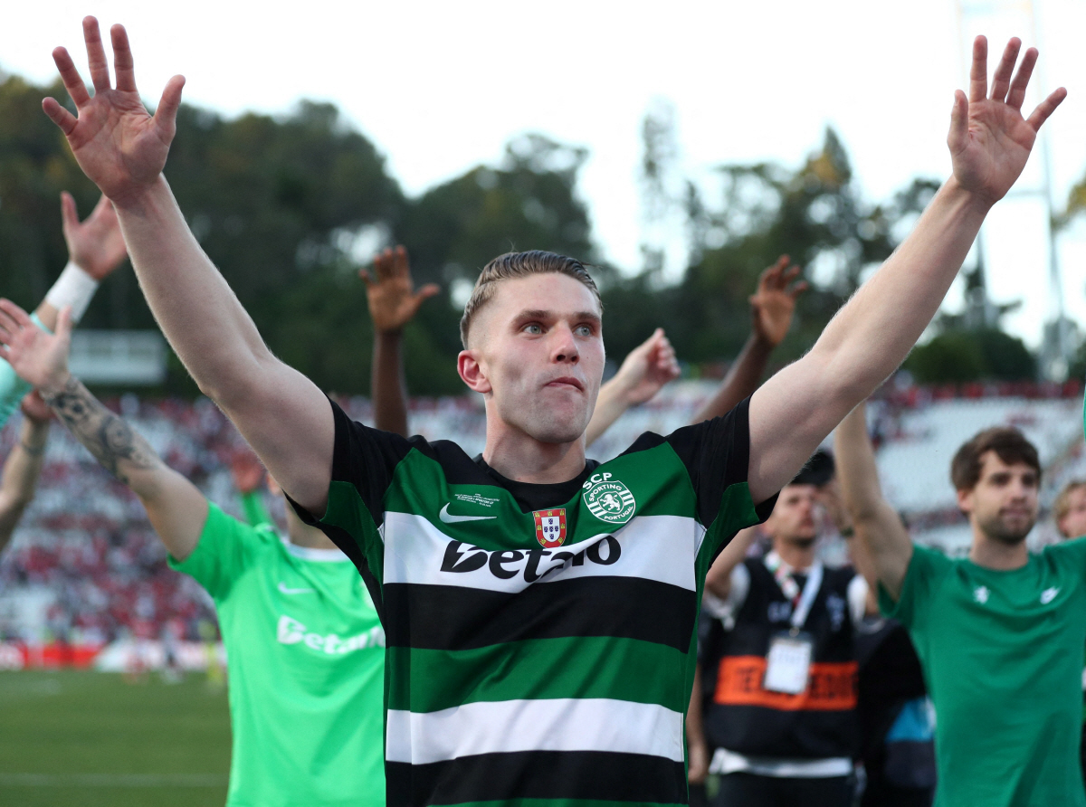 97골 괴물 골잡이, 아스널행 위한 배수진! 스포르팅 회장과 만나 "이적…