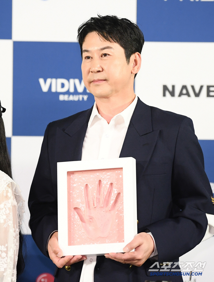 [포토] 신동엽의 청룡 핸드프린팅