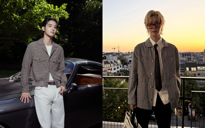 NCT 유타·정우, 유럽 패션위크 완벽 접수…글로벌 브랜드가 먼저 찾은 앰버서더