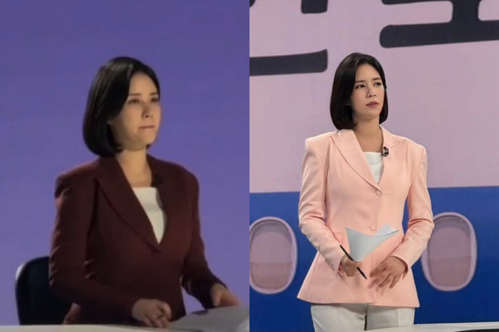 [SCin스타] “배 부른 앵커 낯설지만 뉴스는 계속” JTBC 한민용 …