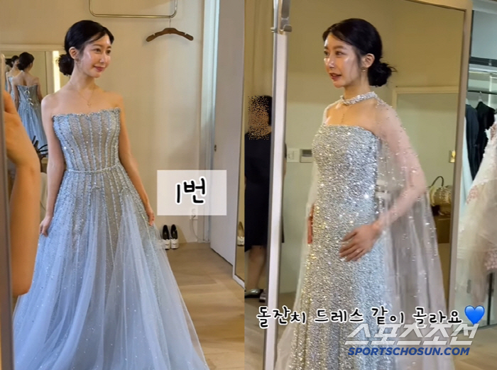 '돌잔치 의상논란' 이지훈 日 아내, 한복 입고 울상 "엄마 옷 뺏은 것…