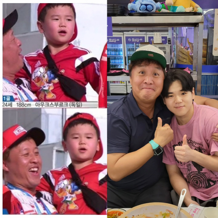 '윤민수 子' 윤후, 정준하와 맞먹는 몸집 "그시절 먹방 1·2위"