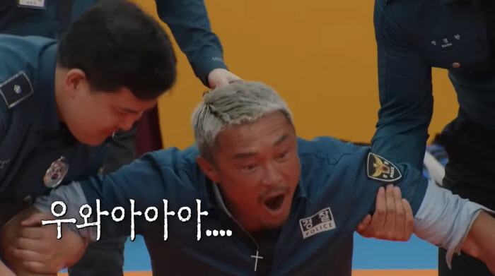 추성훈, 진짜 테이저건 맞았다 “아파 아파!” 절규에 현장 충격