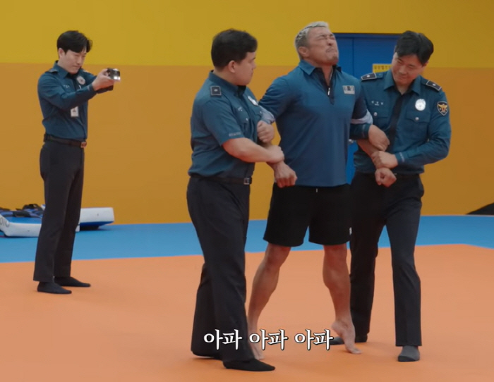 추성훈, 진짜 테이저건 맞았다 “아파 아파!” 절규에 현장 충격