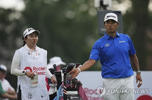 PGA 마쓰야마 캐디가 아내?…미국 언론 집단 오보 정정 사태