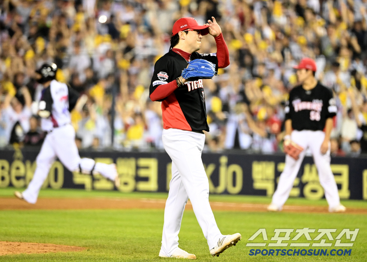 [포토] 양현종, 박동원에 역전 스리런 허용