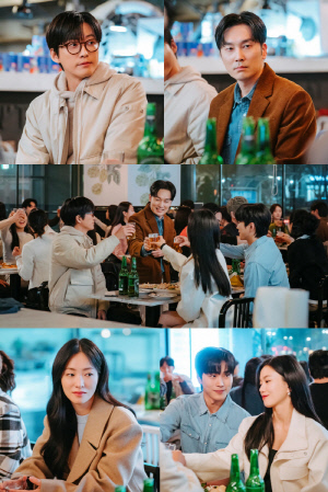 남궁민→전여빈, 팀 첫 회식 현장..왜 아슬아슬하지? (우리영화)
