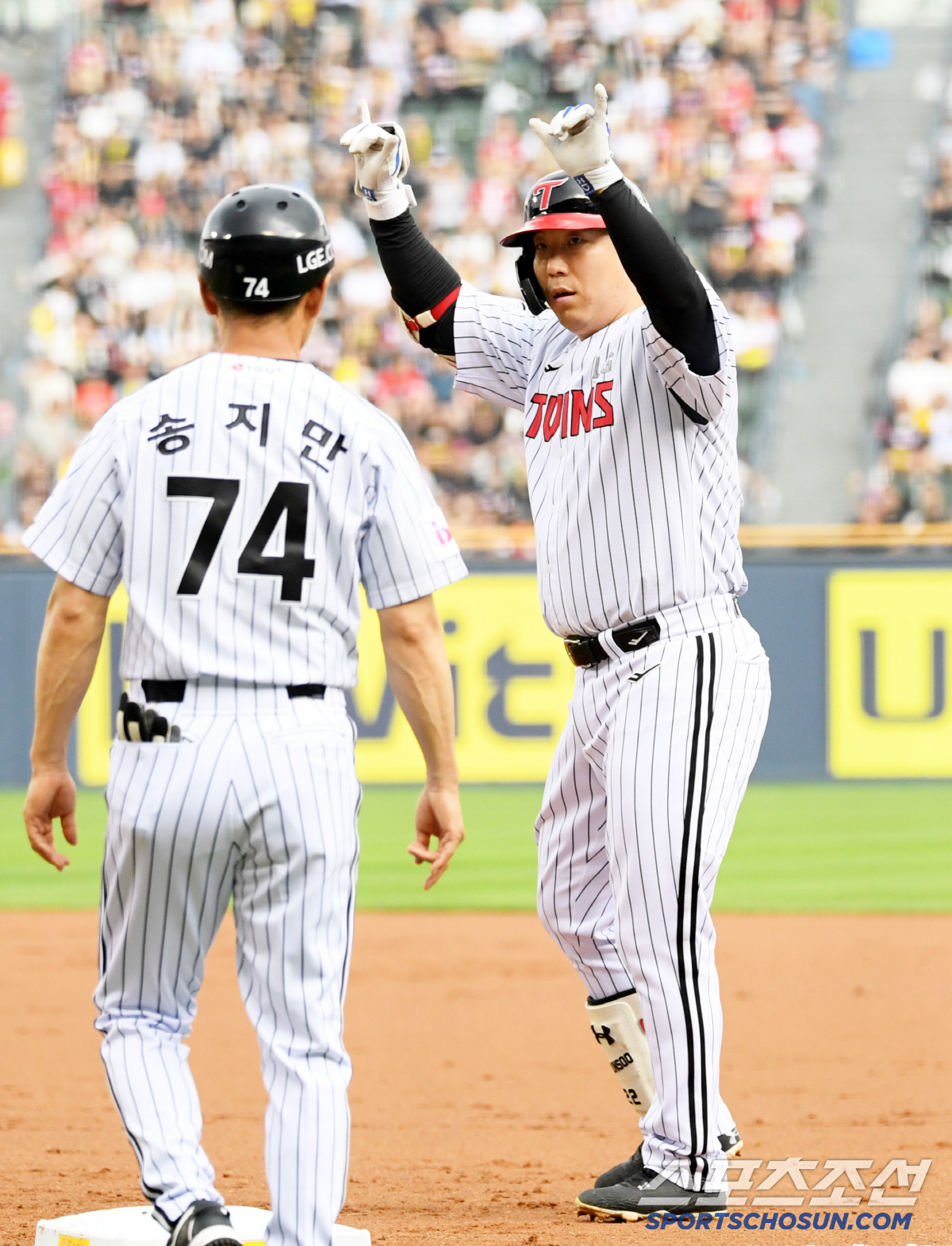 [포토] 적시타 김현수 '좋았어'