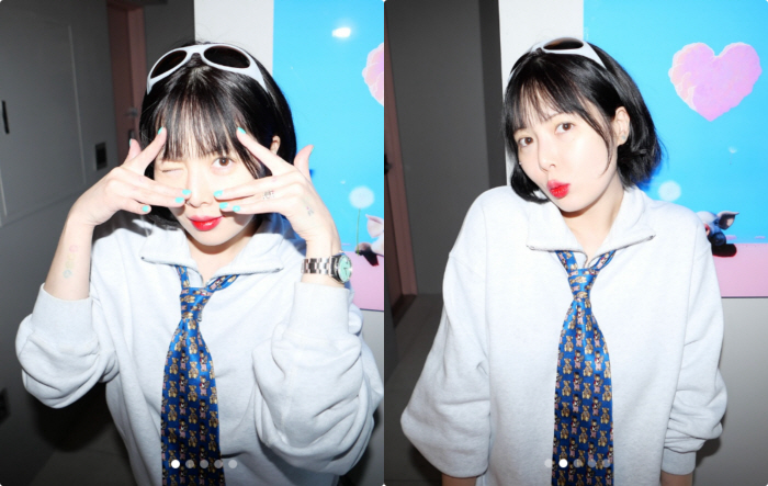 '용준형♥' 현아, 김밥 한알 먹고 쓰러졌는데 또.."다이어트가 답이다"