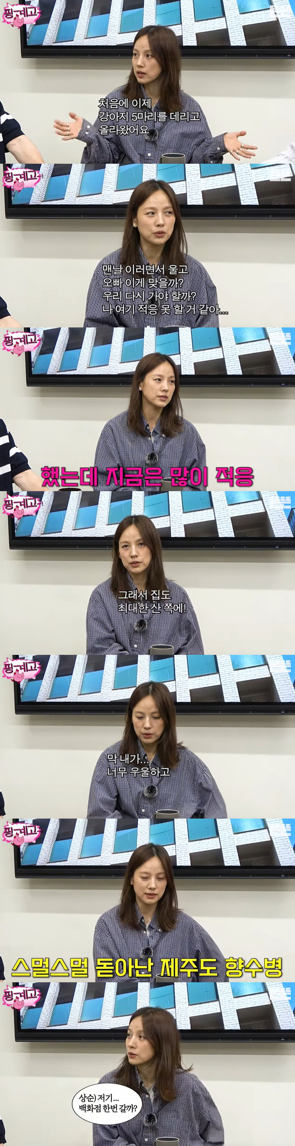 이효리, 서울 상경 후 우울증 고백 "매일 울며 다시 제주 가고 싶었다"