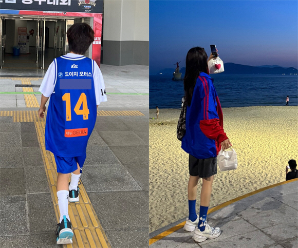 이요원, 9세 늦둥이 막내아들 공개..이민정 子와 같은 농구팀