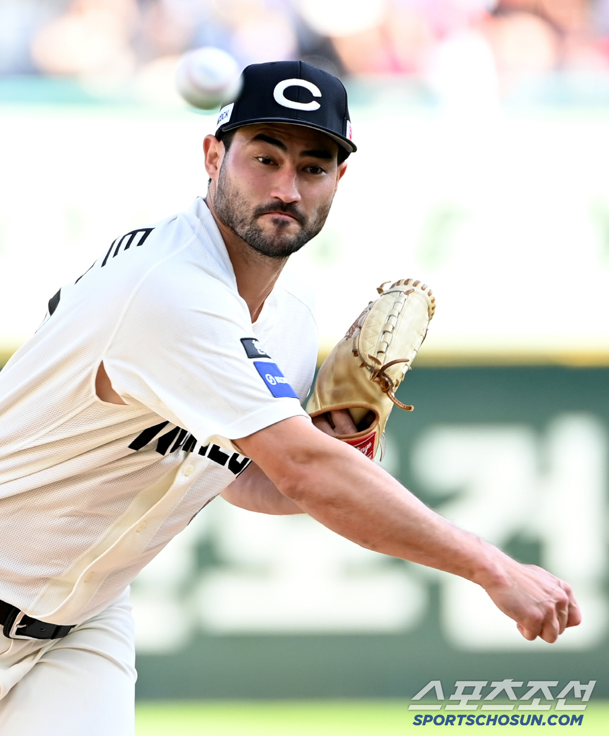 [포토] SSG 선발투수 화이트의 역투