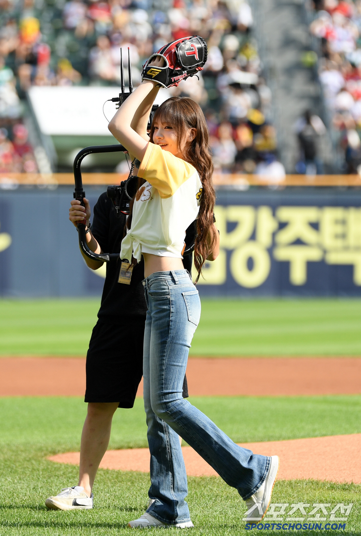 [포토] 아이브 리즈 '시구의 정석'