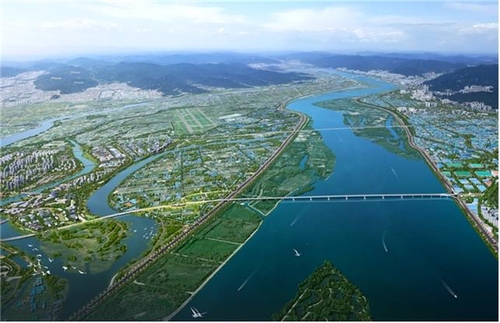 부산 낙동강 횡단 엄궁대교 착공…2030년 준공 목표