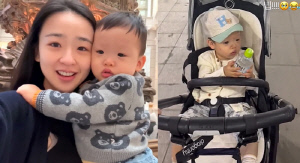 '금융인♥' 손연재, 16개월 子 '병원行' 눈물...모기 알러지에 