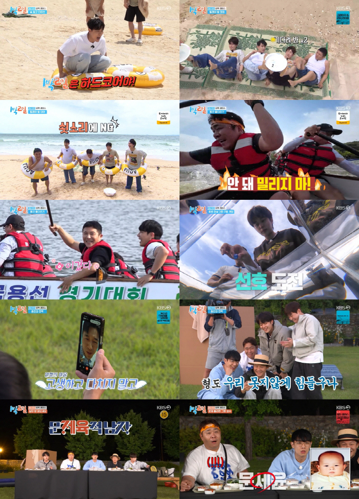 [SC리뷰] 김종민, ♥히융과 신혼여행 중에도…멤버들에게 "다치지마" 걱…