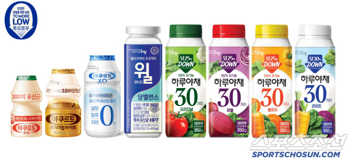 건강한 식문화를 위한 ‘투모로우 캠페인’ 전개...로우스펙 제품 인기몰이