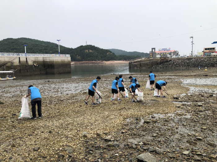 [경정]18기 후보생, 인천 소무의도 환경정화 봉사 실시