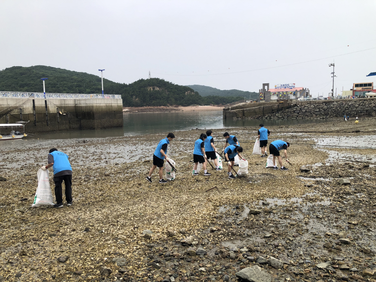 [경정]18기 후보생, 인천 소무의도 환경정화 봉사 실시