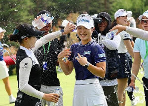 KLPGA 시즌 첫 우승 고지우, 세계랭킹 30계단 상승