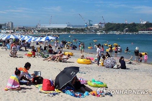 울산 일산해수욕장 개장…18~20일 울산조선해양축제