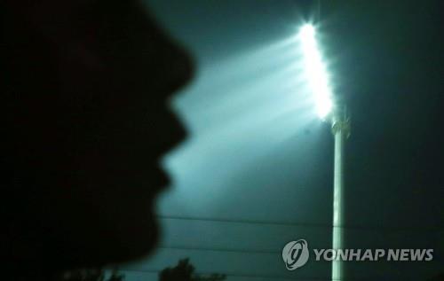 음성·증평 조사대상 38.4% '광고조명 공해' 허용기준 초과