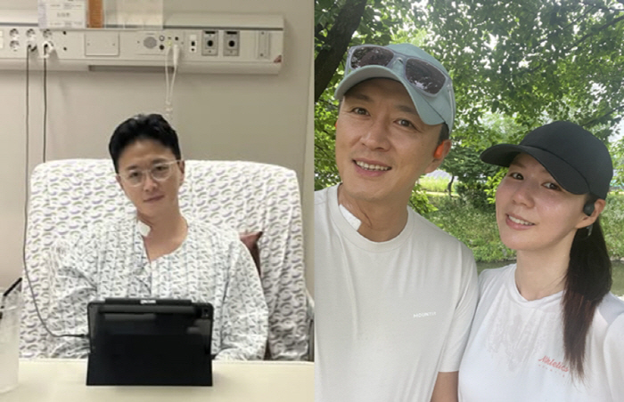 진태현, 암수술 6일만에 일어났다...빠른 재활 시작 "후유증 회복, 할…