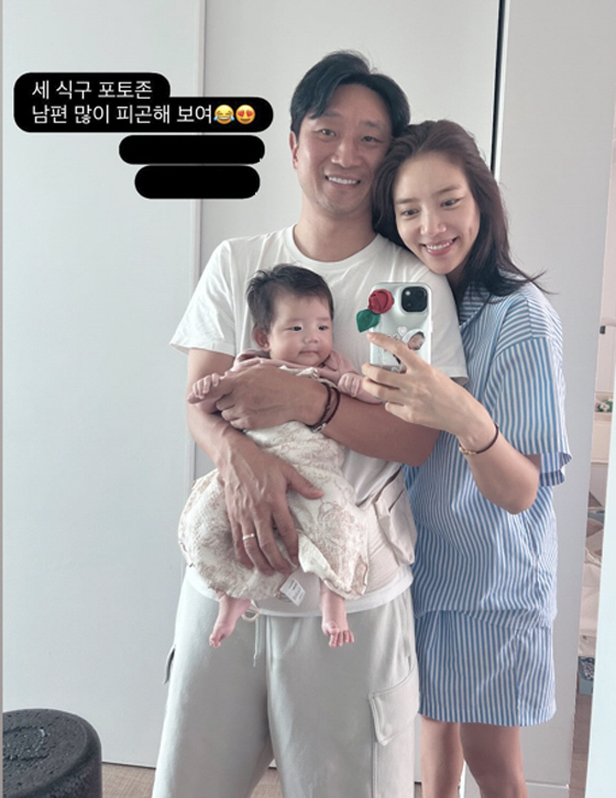 '47세' 이규혁, 80일 딸 육아 힘들었나 '퀭한 얼굴'...♥손담비 …