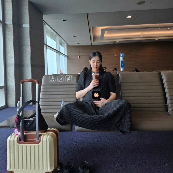 박보미, 아들상 2년만 임신..태교 여행 후 "공항 임산부 혜택 최고"