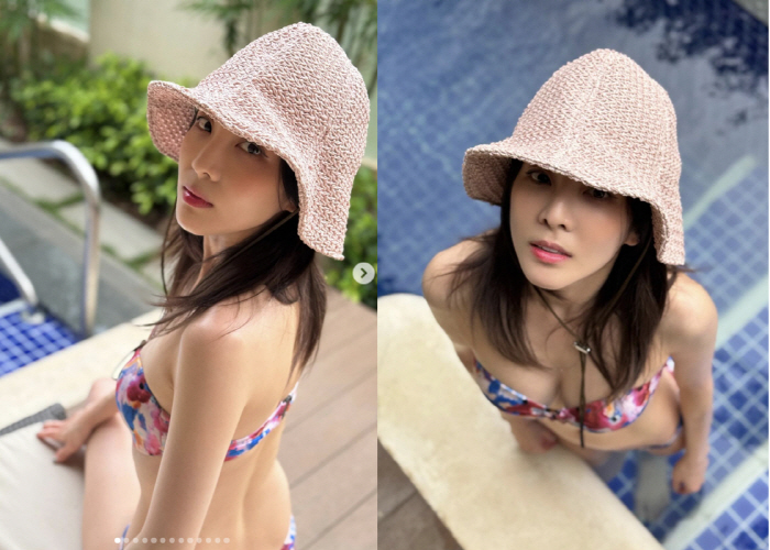 산다라박, 필리핀서 ‘비키니 항공샷’ 공개…소식좌의 반전 몸매 "So Hot"