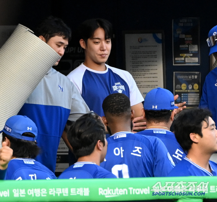 [포토] 최원태-원태인, 후라도 투구 멋져~