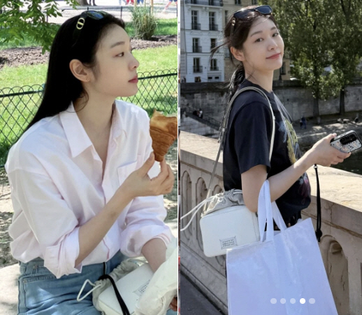 김연아♥고우림, 파리서 ‘까죽커플’ 변신…달달 셀카 대방출