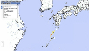 日도카라열도서 또 지진…규모 5.5 등 6월부터 소규모 900회(종합2보)