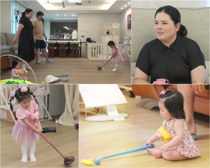 '골프황제' 박인비, 8개월 딸 골프 영재로 키울까…"드라이버를 잘 쳐야…