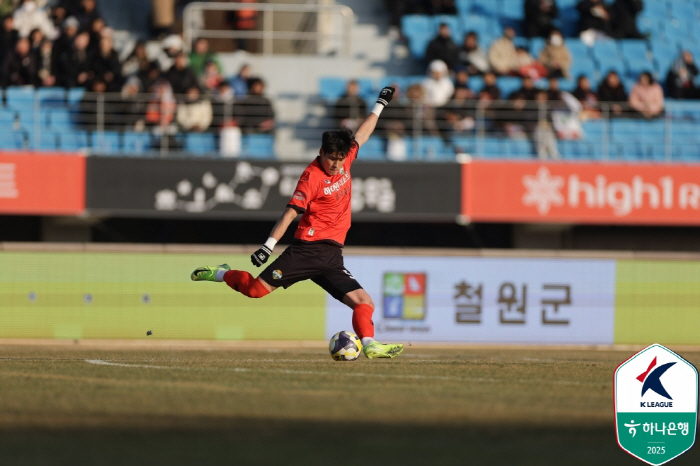 [공식발표]승격 도전 전남, 강원 수비형MF 최한솔 임대…중원 강화