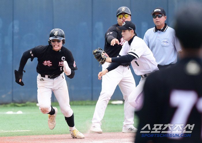'통한의 4번타자 스퀴즈 스리번트 참사' ML 간다는 문서준 빠진 장충고…