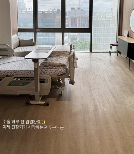 '임현태♥' 레이디제인, 쌍둥이 '출산 D-1'에 입원 완료 "수술 하루…