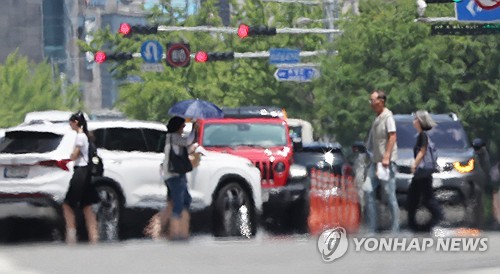 대전·세종·충남 전역 '폭염특보'…낮 최고 32∼34도
